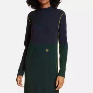 TORY BURCH SPORT Performance Knit Cashmere Mix CoolMax Sweater Dress S ($380)